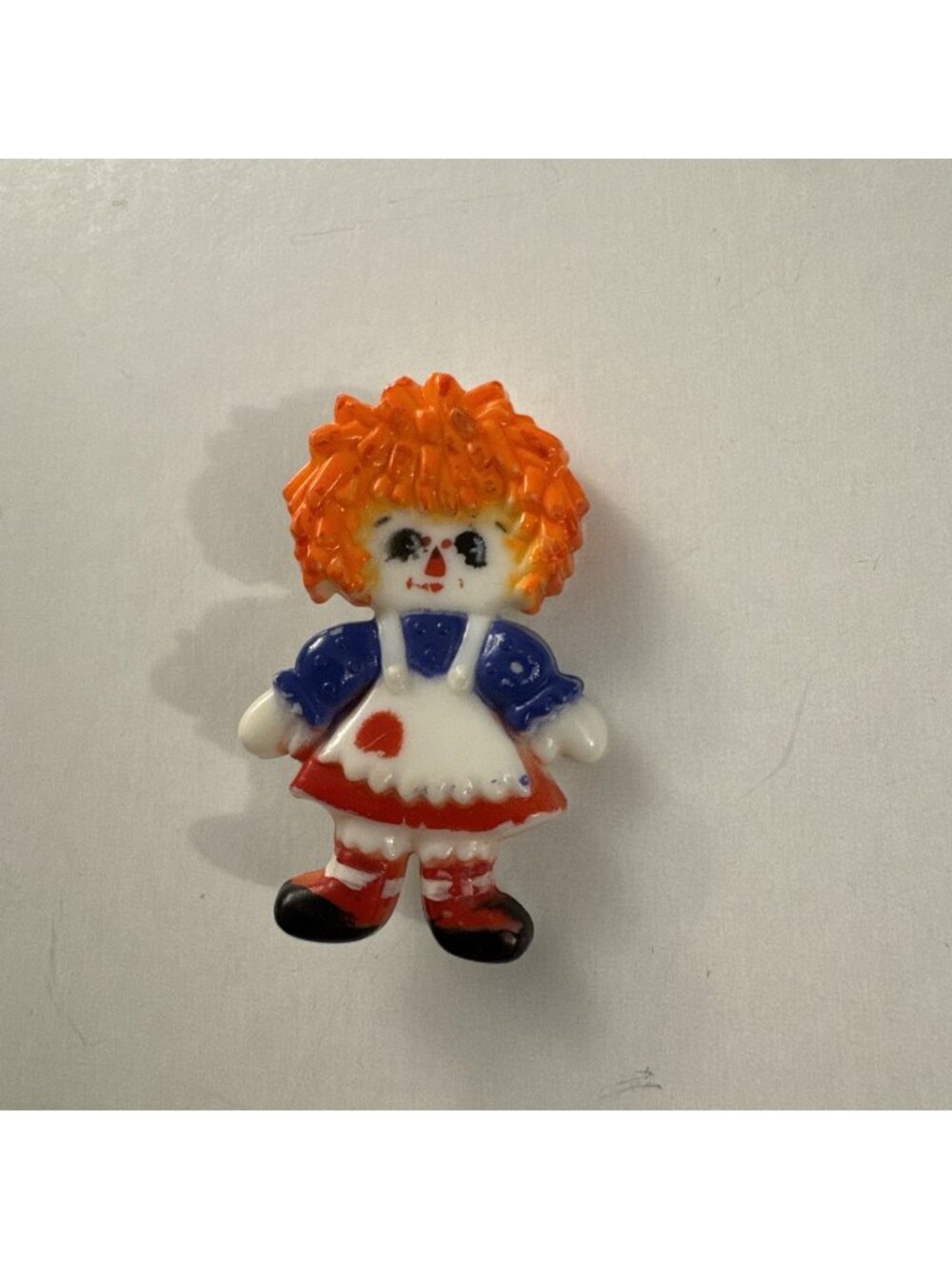 Vintage Raggedy Anne Brooch Pin 1970s Bob Merrill Hallmark MM8